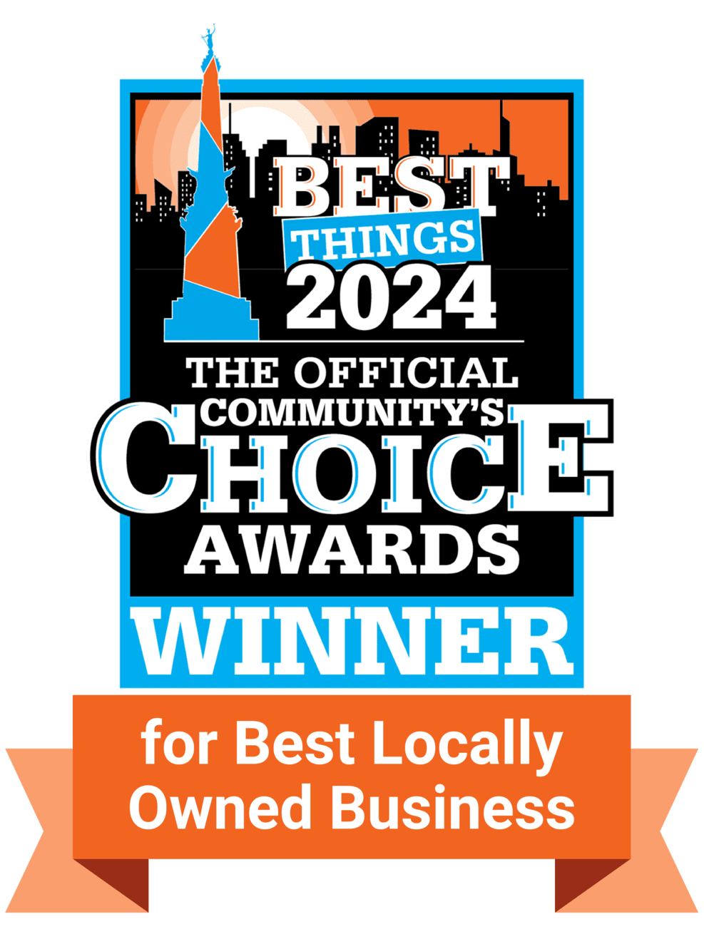 Indystar Winner Logo 2024 For Best Locally Owned Business Ribbon Indystar Winner Logo 2024 For Best Locally Owned Business Ribbon
